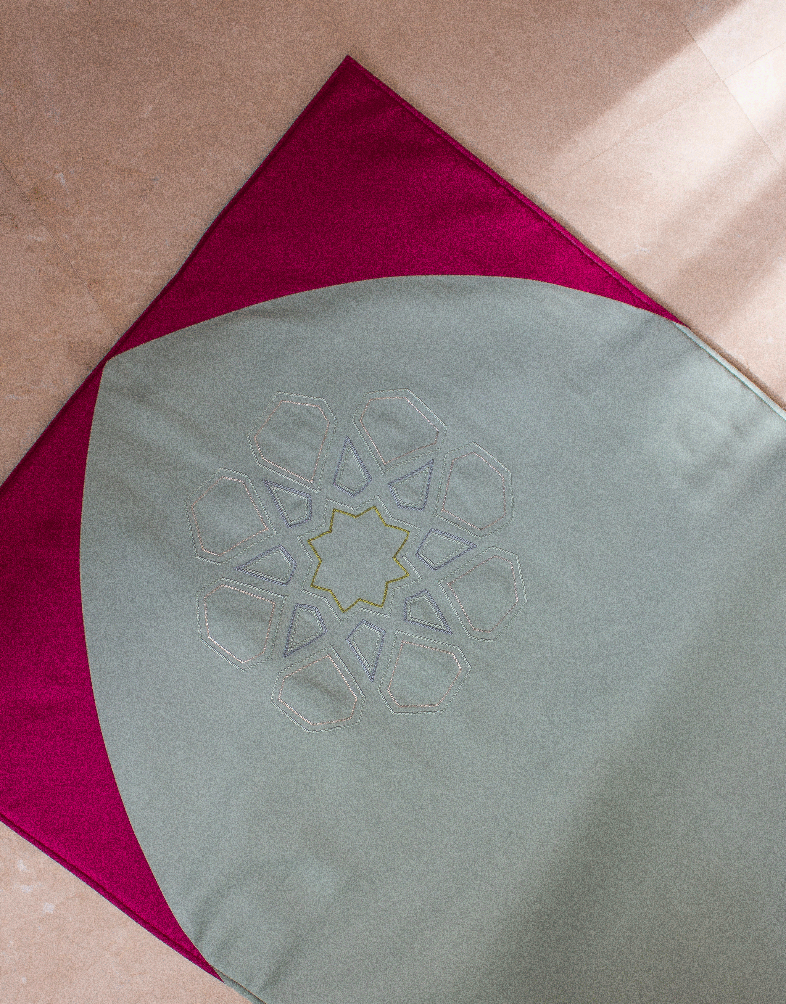 Hand-Embroidered Prayer Mats