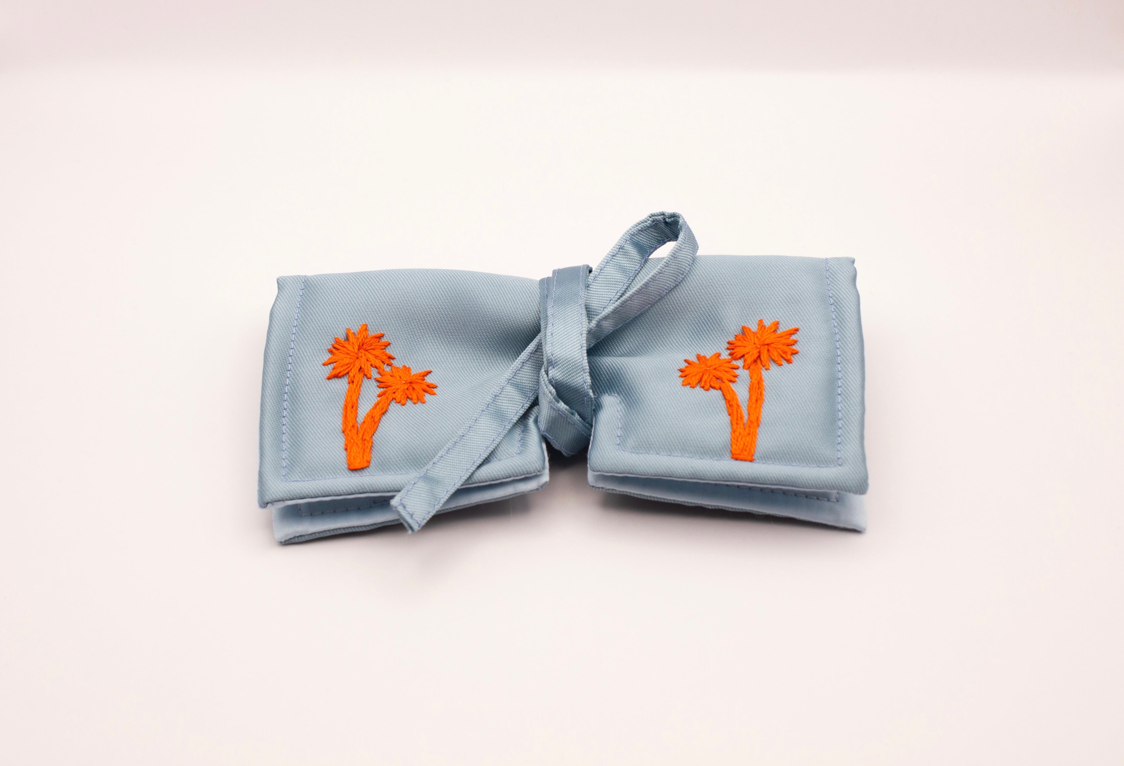 حافظة نظارات - نقشة نخيل