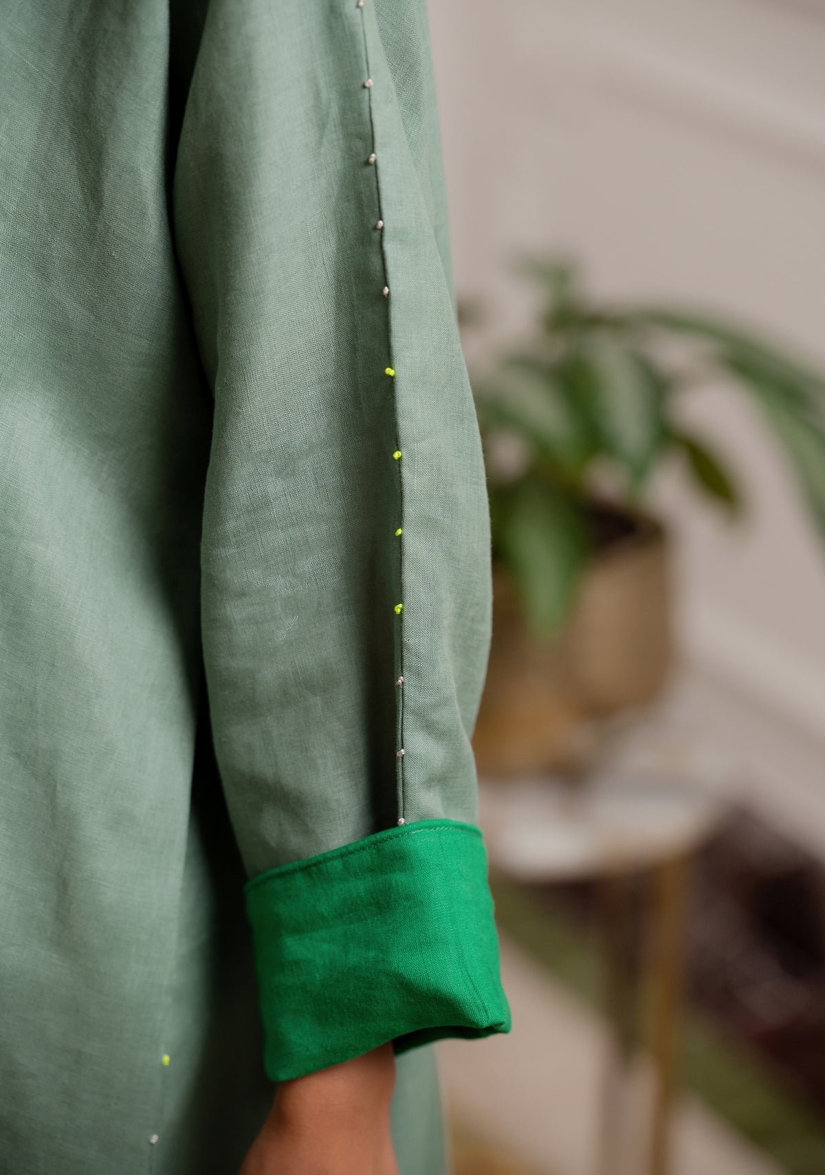 Classic Two-Tone Abaya