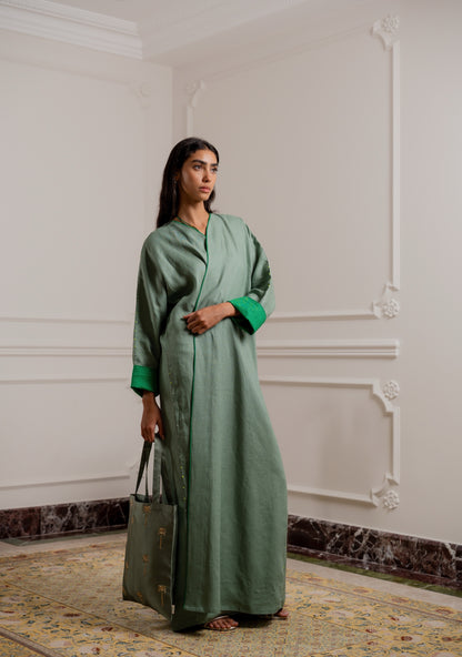 Classic Two-Tone Abaya