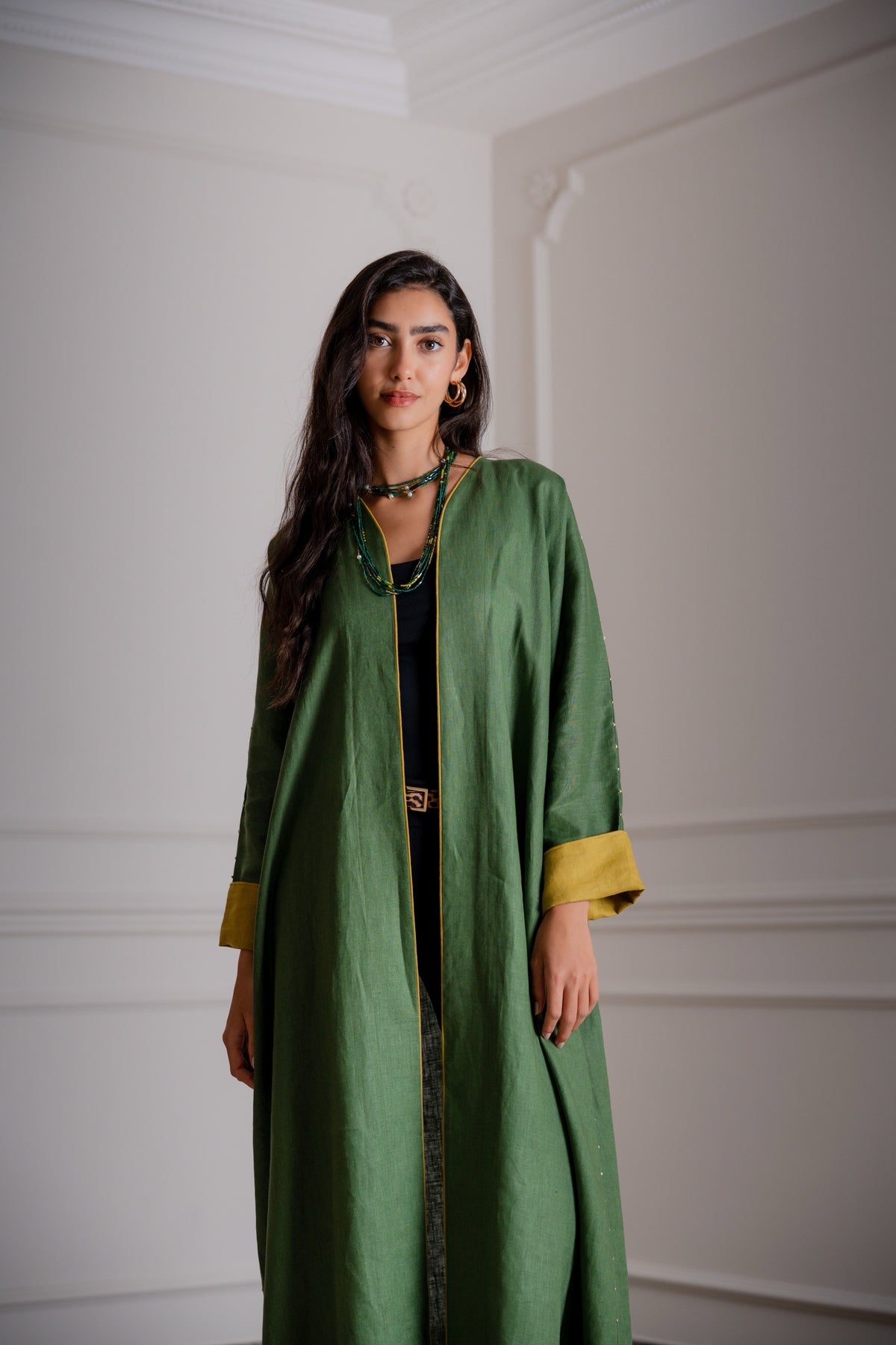 Classic Two-Tone Abaya