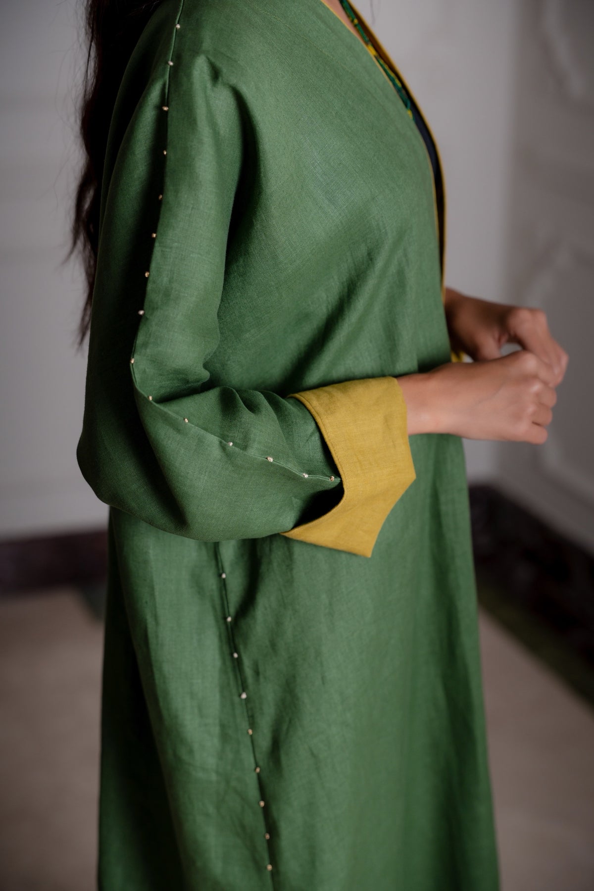 Classic Two-Tone Abaya