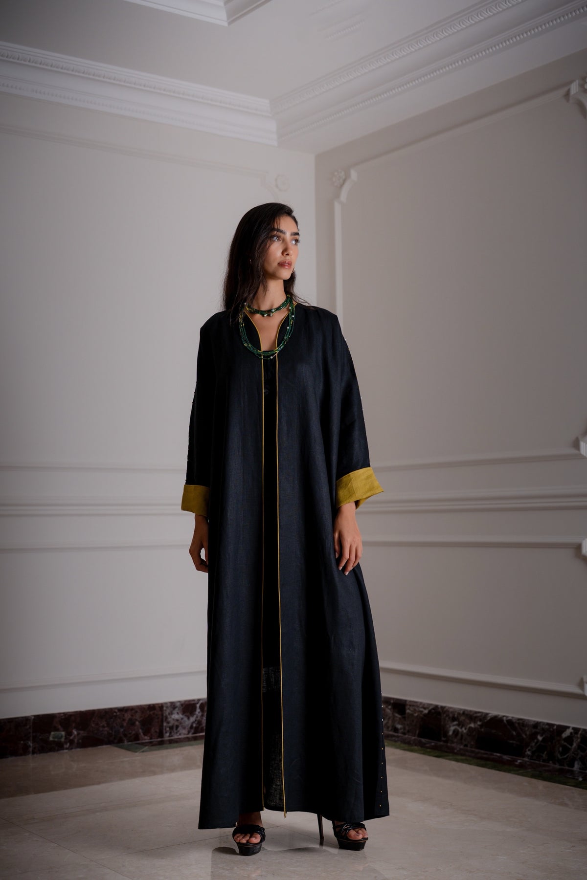 Classic Two-Tone Abaya