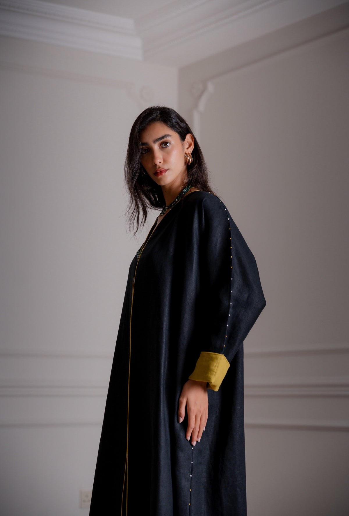 Classic Two-Tone Abaya