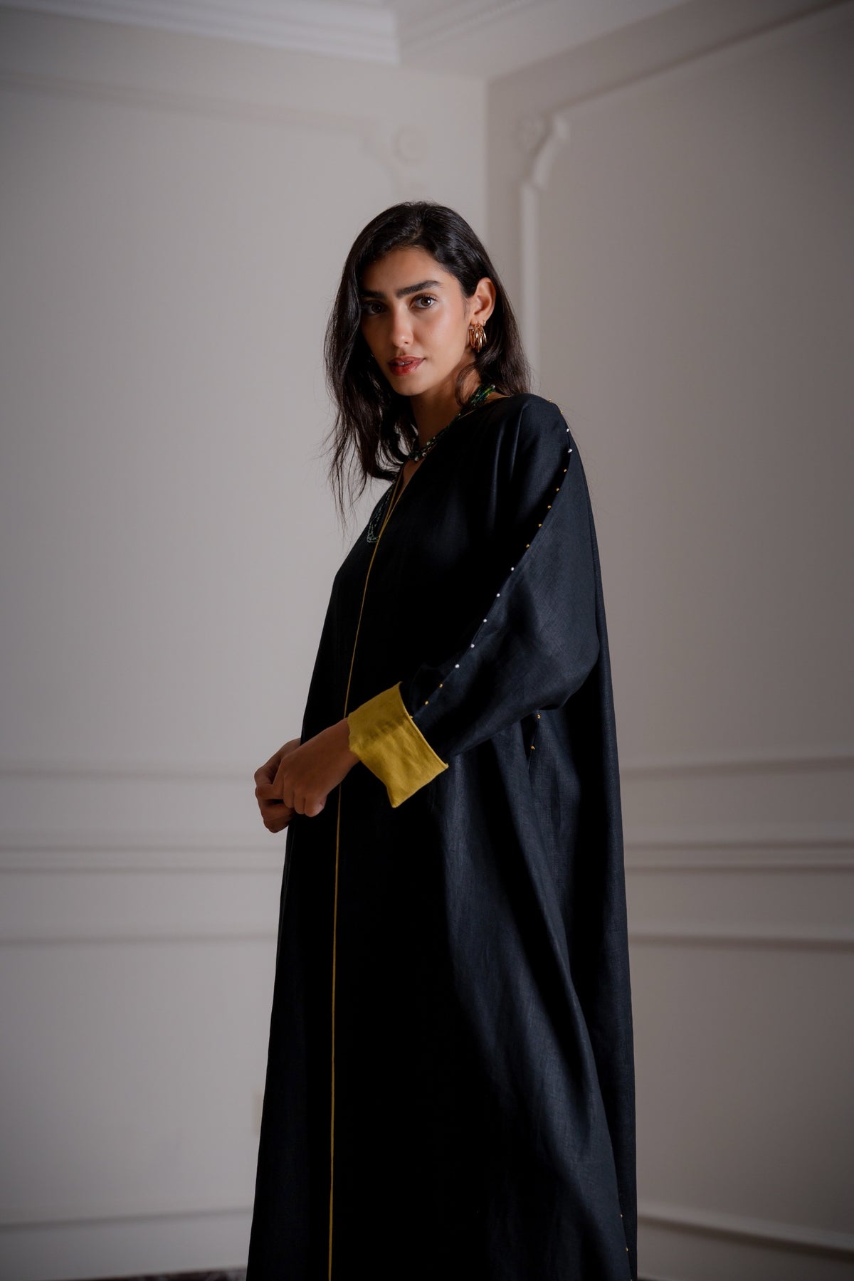 Classic Two-Tone Abaya