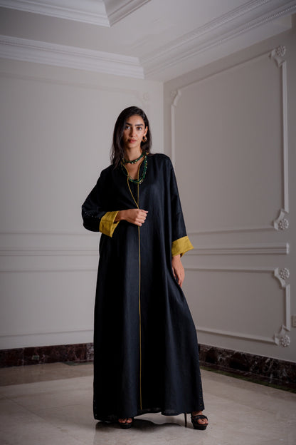 Classic Two-Tone Abaya