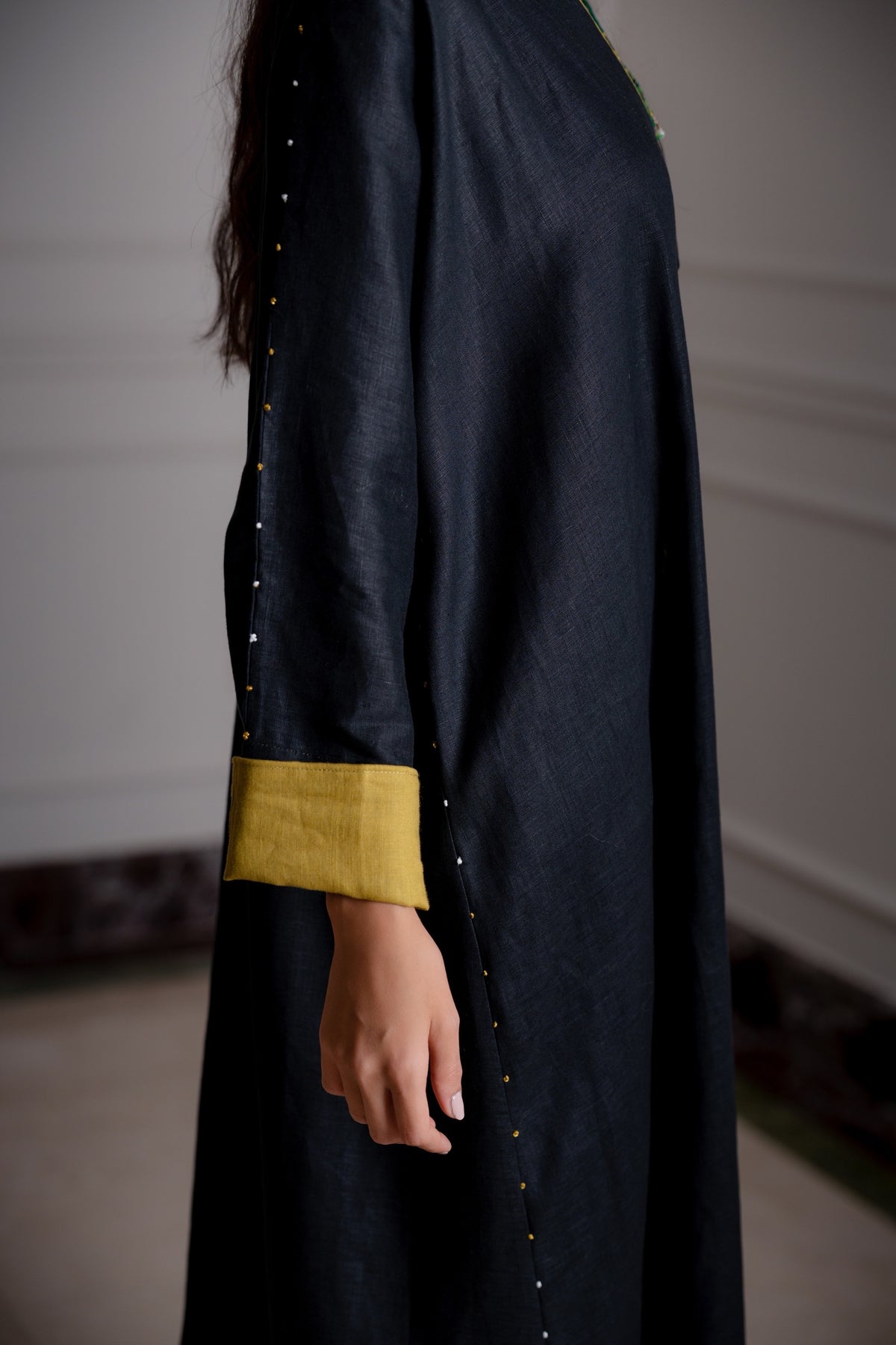 Classic Two-Tone Abaya