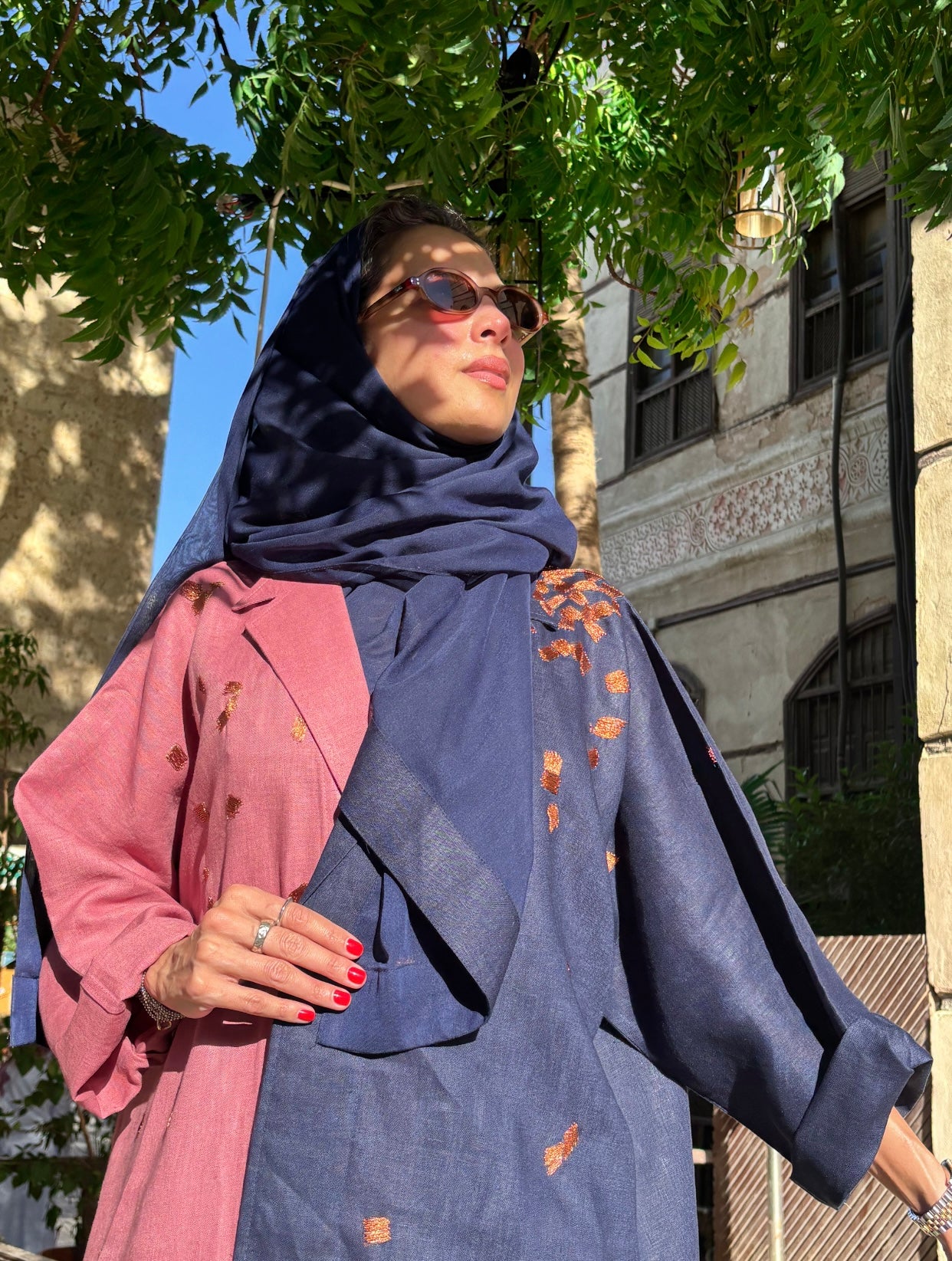Half &amp; Half Abayas