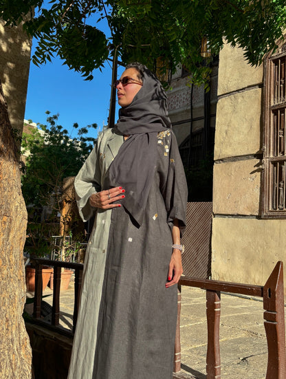 Half &amp; Half Abayas